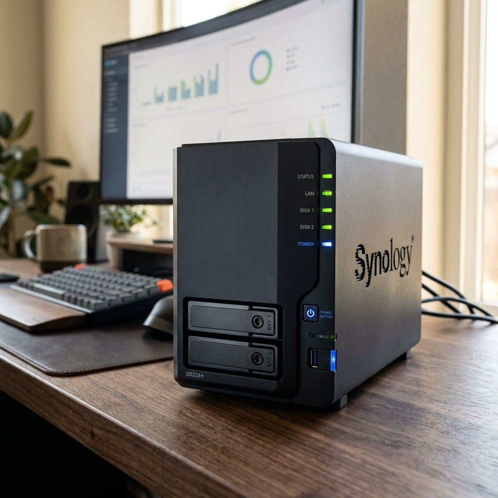 8TB NAS USB & 1GbE with S/H