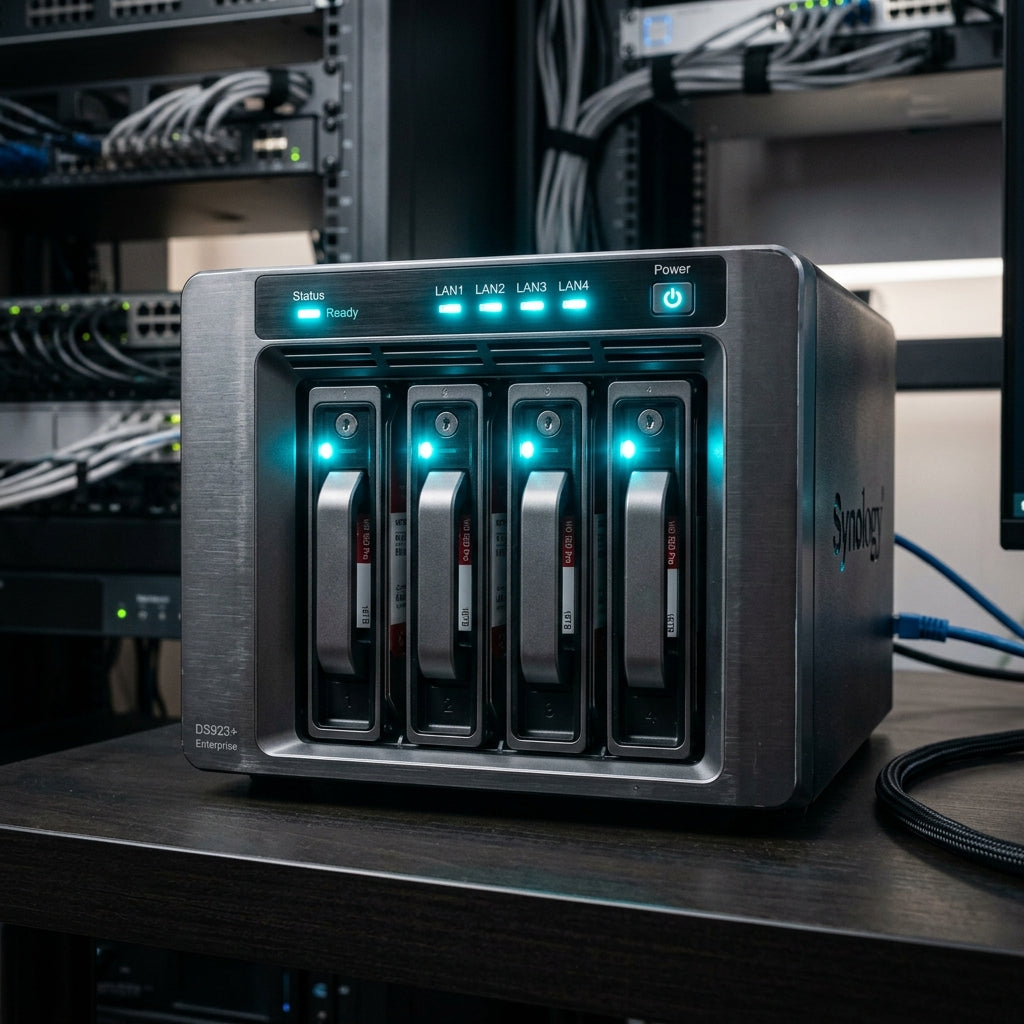 16TB NAS USB &1GbE