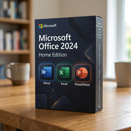 MS Office 2024 Home Ed / 10yr license (Word / Excel / PowerPoint)
